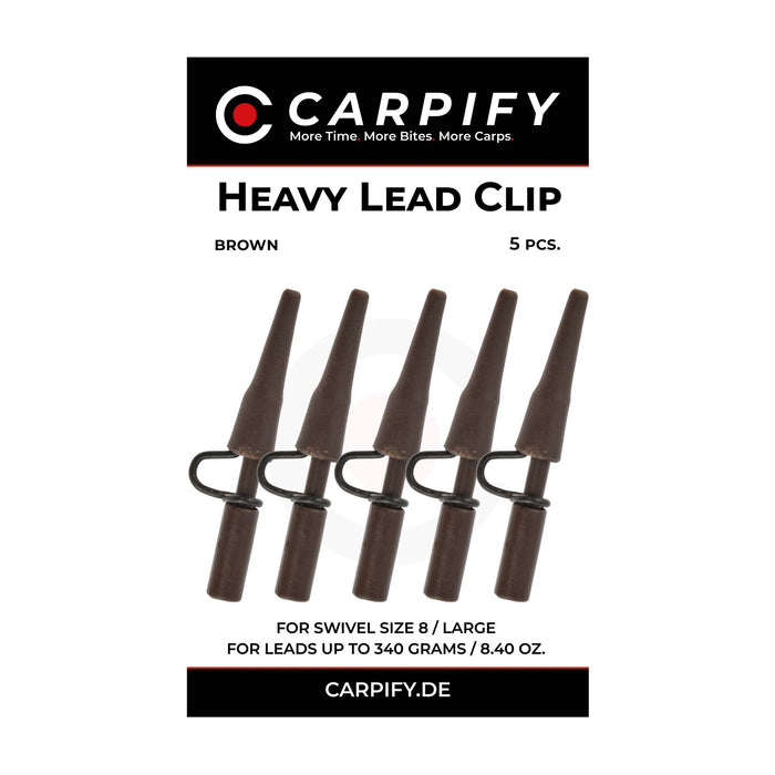 Heavy Lead Clip - 5 Stk.