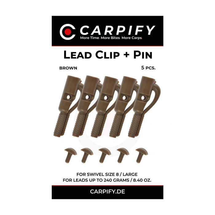 Lead Clip + Pin - 5 Stk.