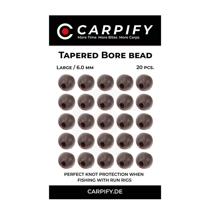 Tapered Bore Beads - 20 Stk.