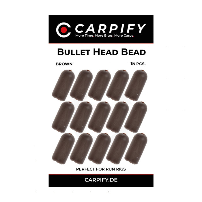 Bullet Head Bead - 15 Stk. - Carpify - Carpify