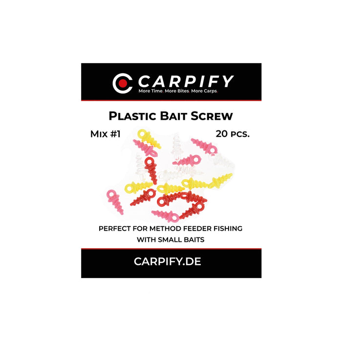 Plastic Bait Screw - 20 Stk. - Carpify - Carpify