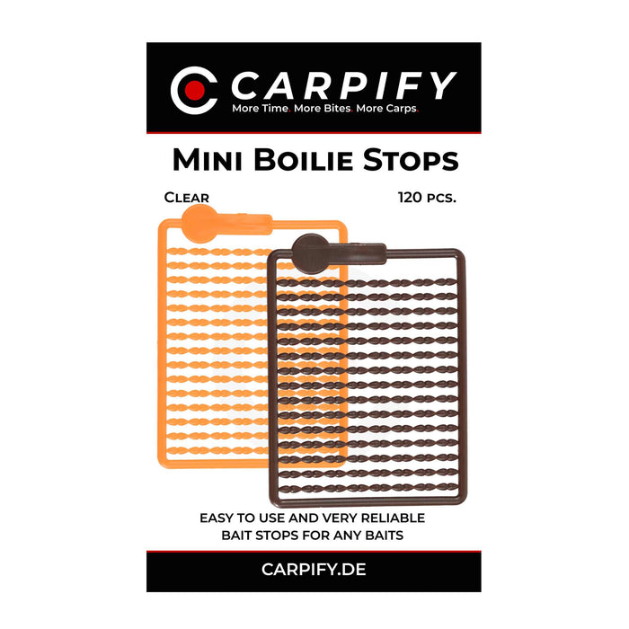 Mini Boilie Stops - 120 pcs.