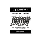 Ronnie Rig Swivel - 10 Stk. - PCT-fishing