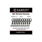 QC Round Swivel - 10 Stk. - PCT-fishing