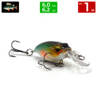 Crankbait DOUG - 6cm - 6,2g - Floating - Barsch - PCT-fishing